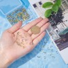 SUPERFINDINGS 200Pcs 2Colors U-Shaped Brass Links Freshwater Inline Spinner Fishing