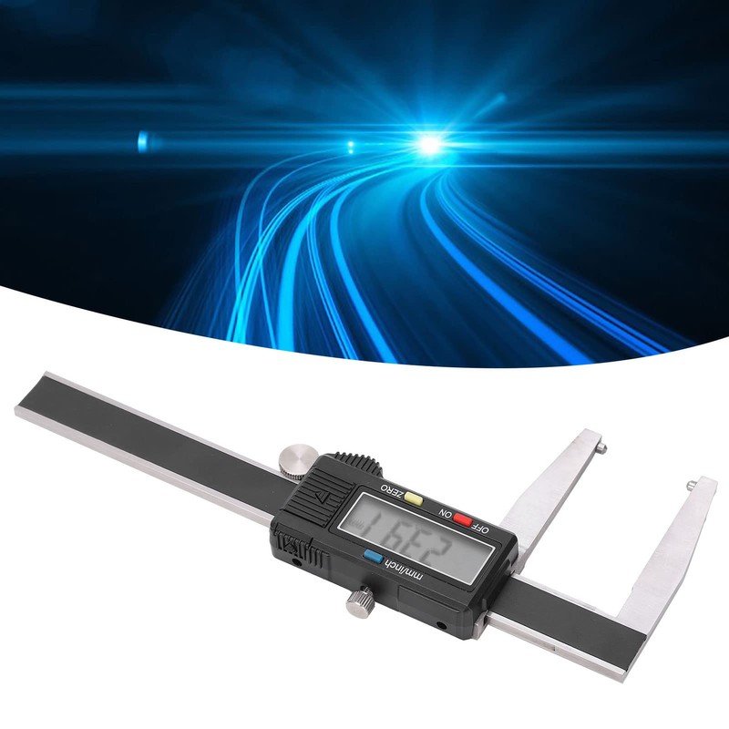 100mm Digital Brake Disc Caliper, Vernier Pointed Ruler Measuring Tool