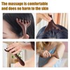 Massage Comb Wood, 2 Packs Massage Comb Made of Meridian