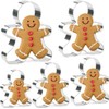 Gingerbread Man Cookier Cutters 5-Piece Happy Gingerbread Man Cookie Cutter