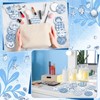 Geelin 24 Pcs Blue Seashell Compact Mirrors Coastal Party Gifts