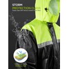 ProHydra Mens Rain Suits with Air Vents Reflective Stripes Waterproof