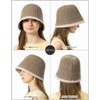 Loo&c Women's Hat, Small Face, Thermon, Bucket Hat, Large Size,