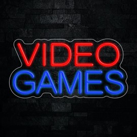 Arter Neon Video Games LED Neon Sign 20"L x 10"H #32850