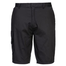 Portwest S790 Men's High Performance Comfort Combat Cargo Work Shorts Black, XXL