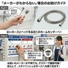 【Dermatologist-Supervised】Shower Hose 5.9 ft (1.6 m) Compatible with 10 Major