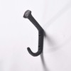 6 Pcs Wall Mounted Railroad Spike Coat Hooks with 12