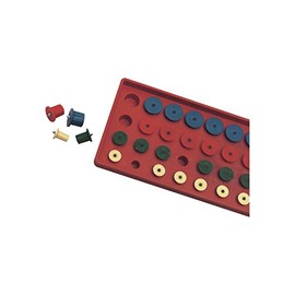 Planet 1100 Dübelanreißer Zentro, Set of 40, Sizes 6 mm to 12 mm