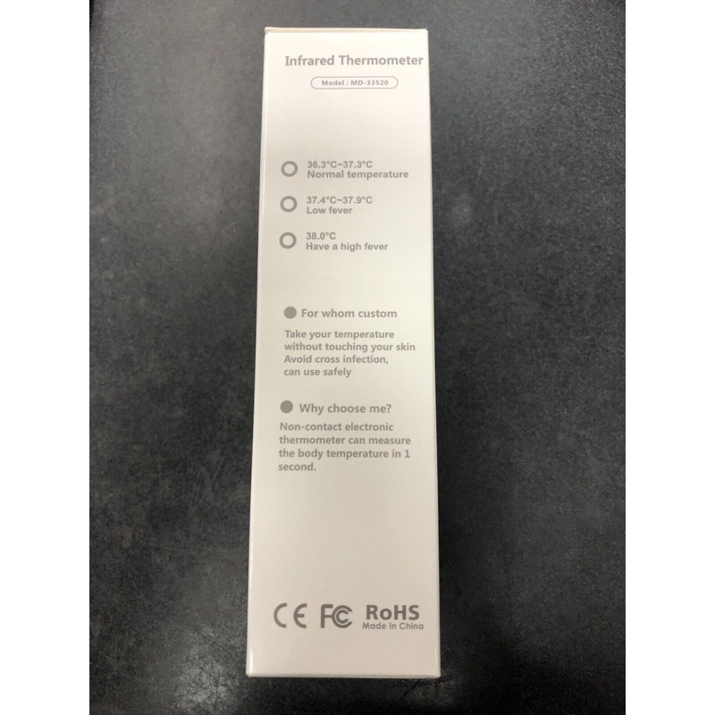 Medior NEW NON-CONTACT Medior Body Forehead IR Infrared Laser Digital