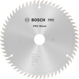 Bosch 2608640642 Opti Wood Mitre Circular Saw 216×2.8×30, 60, Silver, 216 x 2.8 x 30 mm