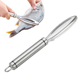 Rixotix Fish Scaler, Fish Scaler Stainless Steel Remover, Fish Scaler, Professional Fish Scaler Scraper, Fish Scraper, Kitchen Aid