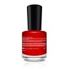 duri Durilaq, D010 True Red, Red Opaque Gel Effect Lacquer,