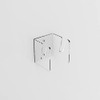 Acrylic Skateboard Mounts Deck Wall Hanging Brackets (Clear)