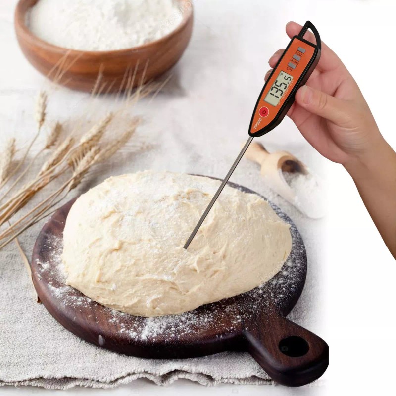 Nangoala Termómetro Digital De Leche Para Carne, Termómetro Digital D