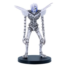 Reaper Figure, Reaper Skeleton Action Figures 16cm/6.3inch Game Character Statue Model Desktop Handicrafts Ornament for Anime Fans Gift (Black)