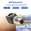 Lonlonty M12 8 Pin Male to RJ45 Male A Code