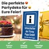 DankeDir! Infoschalter Firma Papa GmbH - Sign 30 x 20