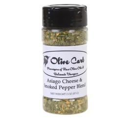 Asiago Cheese Seasoning with a Smoked Pepper Blend 2oz (Olive Cart)