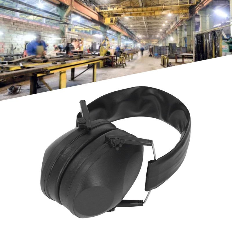 Noise Reduction Safety Ear Muffs Hearing Protection Earmuffs Foldable Sound