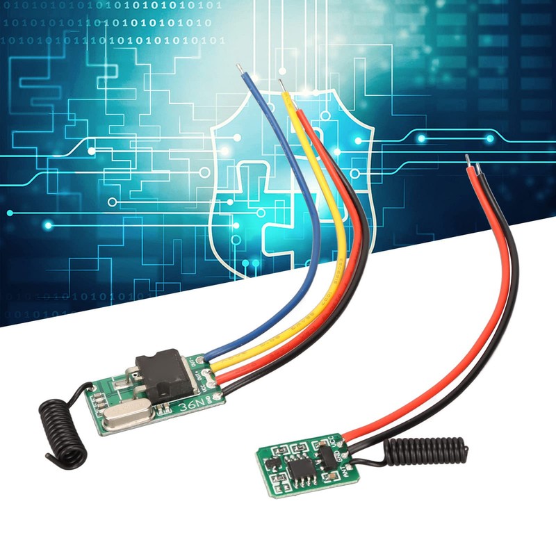 RF Remote Control Switch Kit, Including DC6V to 36V Receiver