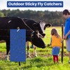 Qualirey 100 Pcs Double Sided Sticky Traps for Flying Plant