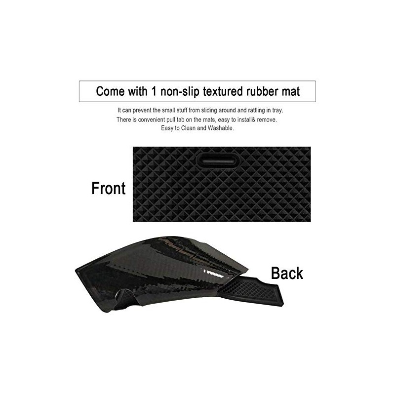 Anti-slip Car Center Console Armrest Box Glove Box Secondary Storage