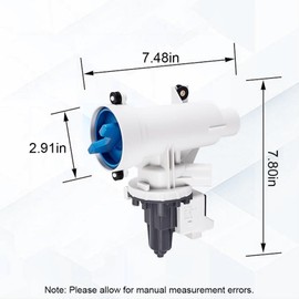 Dishwasher Drain Pump Compatible with GFW650SPN0SN, GFW550SSN1WW, GFW850SPN0RS, GFW650SPN1SN, GFW550SSN0WW, GFW850SPN0RS, GFW650SPN1SN (Pack of 2)
