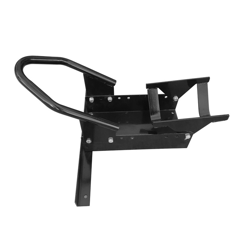 MaxxHaul 80077 Standard Motorcycle Wheel Chock with Pivoting Cradle