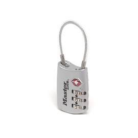 Master Lock 4688EURD Combination Travel Padlock TSA Certified, Random Color, 8,2 x 3 x 1,4 cm