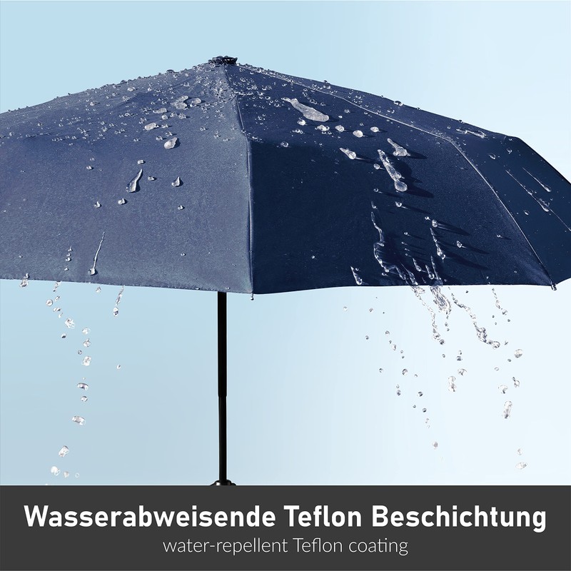 STYNGARD Umbrella Stormproof up to 140 km/h, Automatic incl. Umbrella