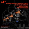 A-Premium 12 Holes Set of 6 Fuel Injectors Compatible with