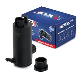 MOCA Windshield Washer Pump 174173 fits 2007-2010 for Nissan Versa Rear, 2007-2011 Versa Front, 2020-2022 Versa Front, 2006-2012 for Mitsubishi Eclipse Front, 2004-2008 Endeavor Front/Rear
