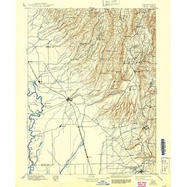YellowMaps Chico CA topo map, 1:125000 Scale, 30 X 30 Minute, Historical, 1895, Updated 1944, 19.7 x 16.4 in - Tyvek