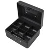 Small Security Lock Box with Coin Tray Metal Material with