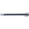 Koken 1/4 (6.35 mm) SQ. Offset Extension Bar, Total Length