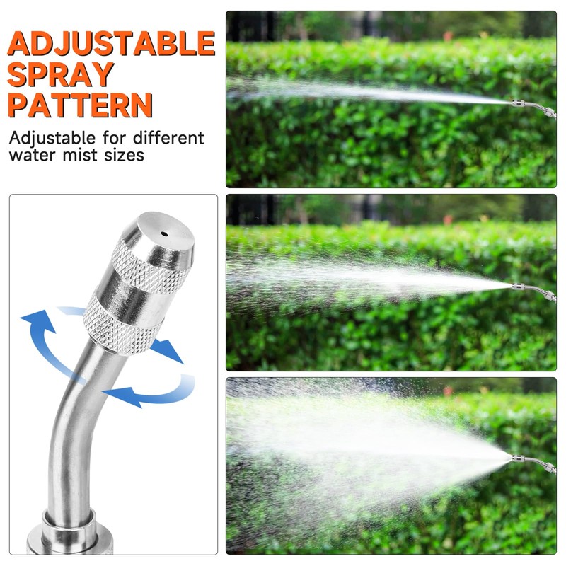 All Metal 44 Inches Replacement Sprayer Wand, 1/4" & 3/8"