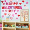90PCS Valentine’s Day Cutouts Paper Heart Cutouts for Classroom Bulletin