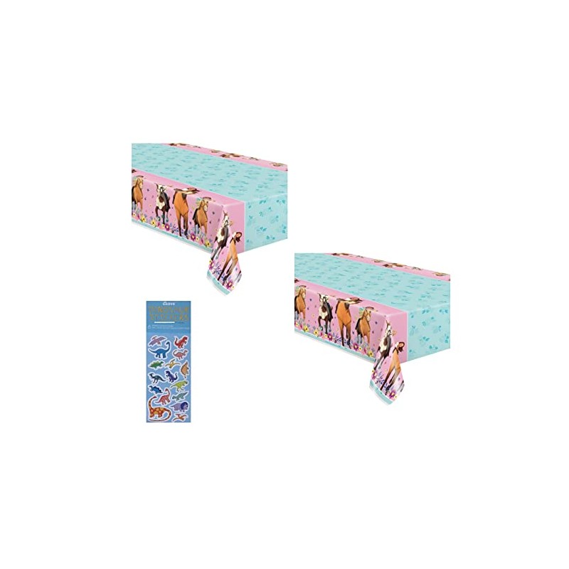 Spirit Riding Free Horse Birthday Party Supplies Bundle includes Plastic