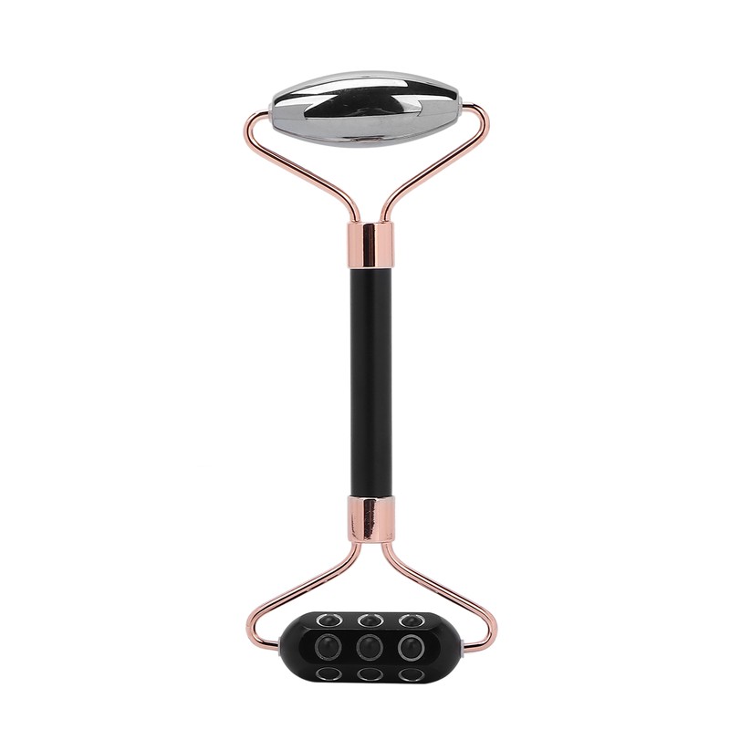 Terahertz Face Roller Power Stone Facial Beauty Roller Massager Gua