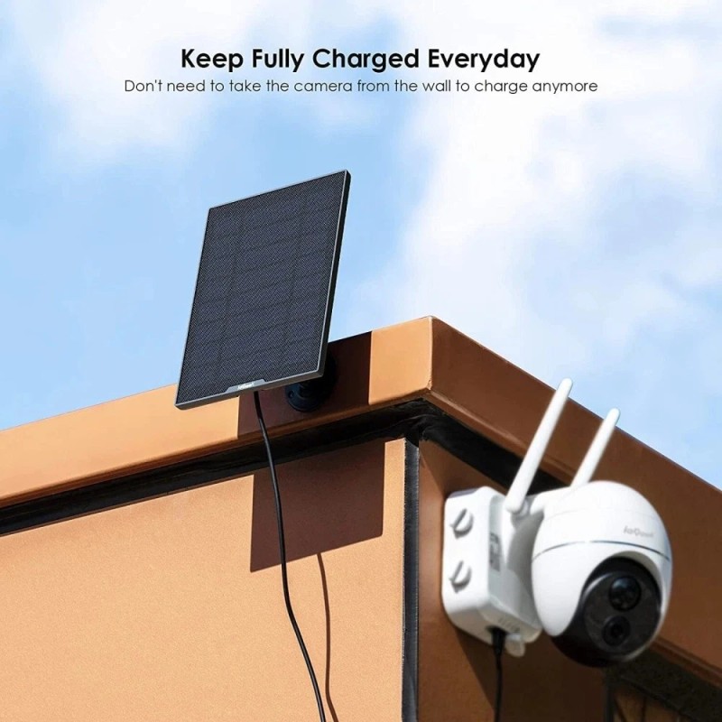 ieGeek USB Port Solar Panel for Outdoor Wireless Security Camera
