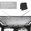 Hoolcar Front Top Sunshade Mesh Bikini Top Roof Sun Shade-