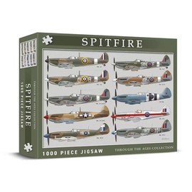 Through The Ages Collection Spitfire 1000 Piece Puzzle Jigsaw
