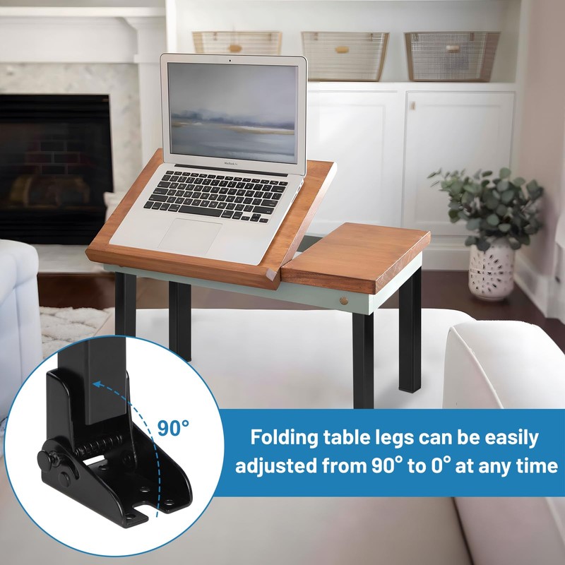 SUPAWAY Pack of 2 Folding Table Legs, 30 cm, Foldable