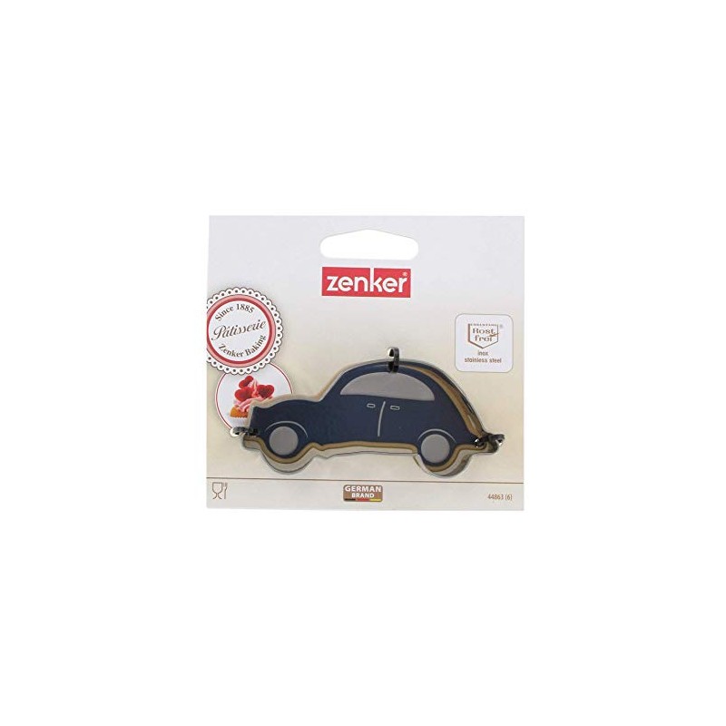 Zenker 44863 Cookie Cutter Car Stainless Steel
