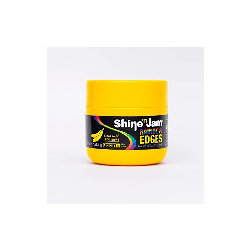 SHINE 'N JAM/RAINBOW EDGES - Banana Pudding / 4oz (Pack