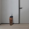 ABOOFAN Wooden Umbrella Stand for Entryway Rustic Umbrella Holder Freestanding