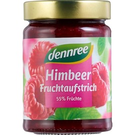 dennree Organic Fruit Spread Raspberry (1 x 340 g)