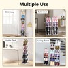 KOCASO Vertical Shoe Rack, 8 Tier Vertical Narrow Tall Shoe