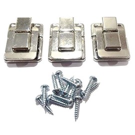 Leather Cue Case Catches, Clips, Clasps, fasteners... Nickel Plated
