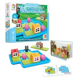 Smart Games SG 023 DE Die drei kleinen Schweinchen Deluxe